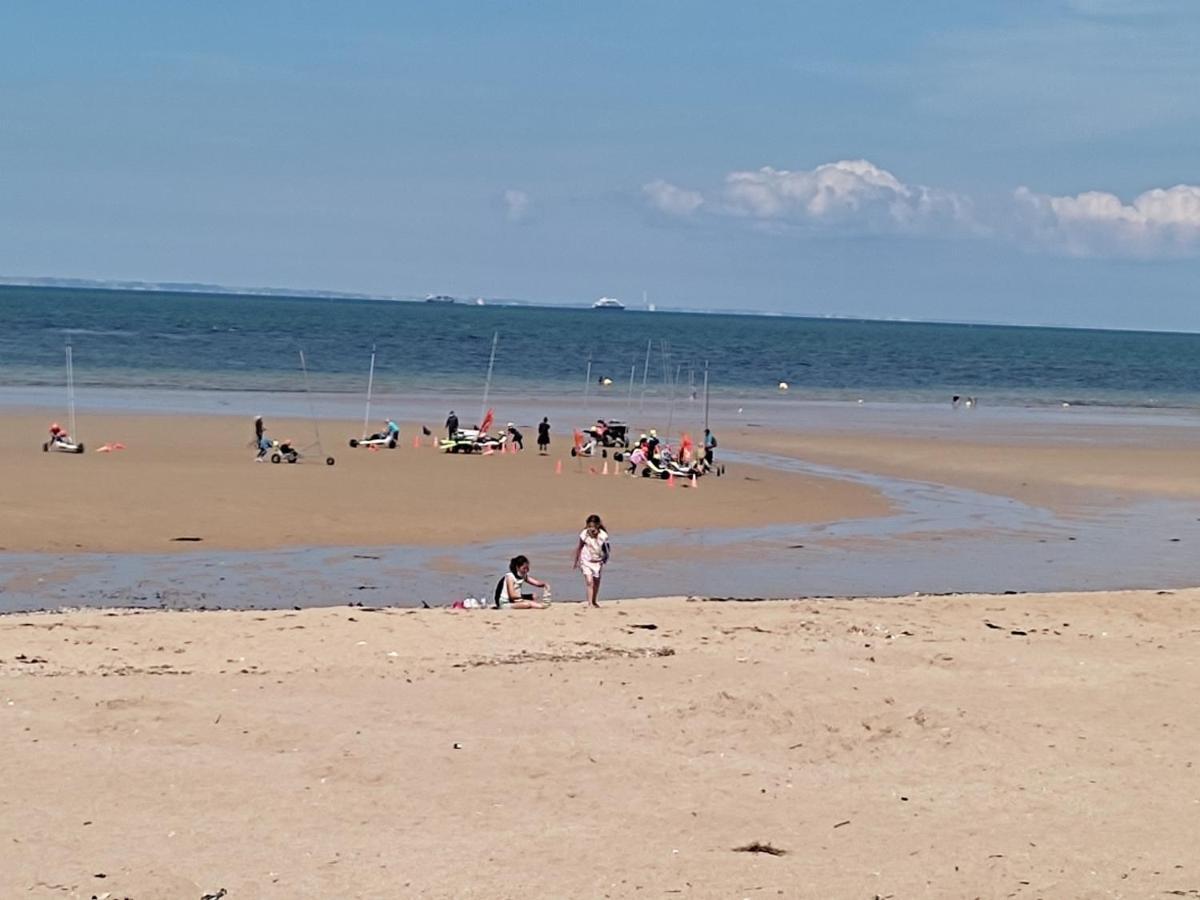 Chez Chon Et Jean-Marie Leilighet Hermanville-sur-Mer Eksteriør bilde