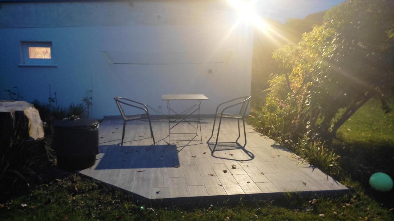 Chez Chon Et Jean-Marie Leilighet Hermanville-sur-Mer Eksteriør bilde